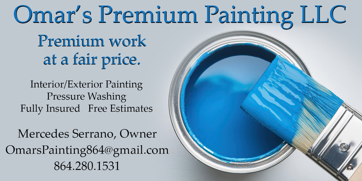 Omar's Premium Painting LLC — interior, exterior painting, and pressure washing for Lake Keowee homes